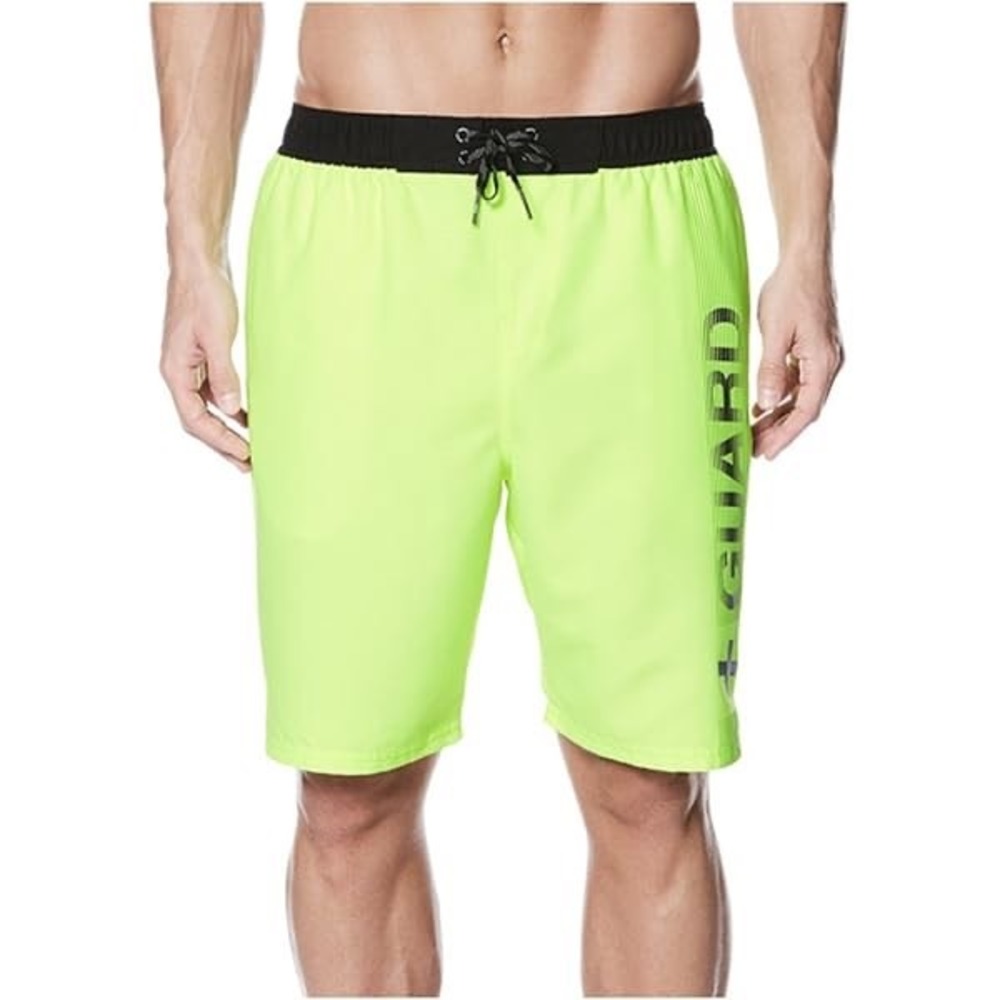 Nike Mens Swim Trunks Lifeguard Volt Green Shorts NESS8062-737 Large‎
